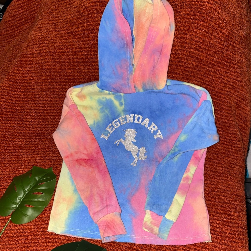 🌹girls tie dye hoodie
